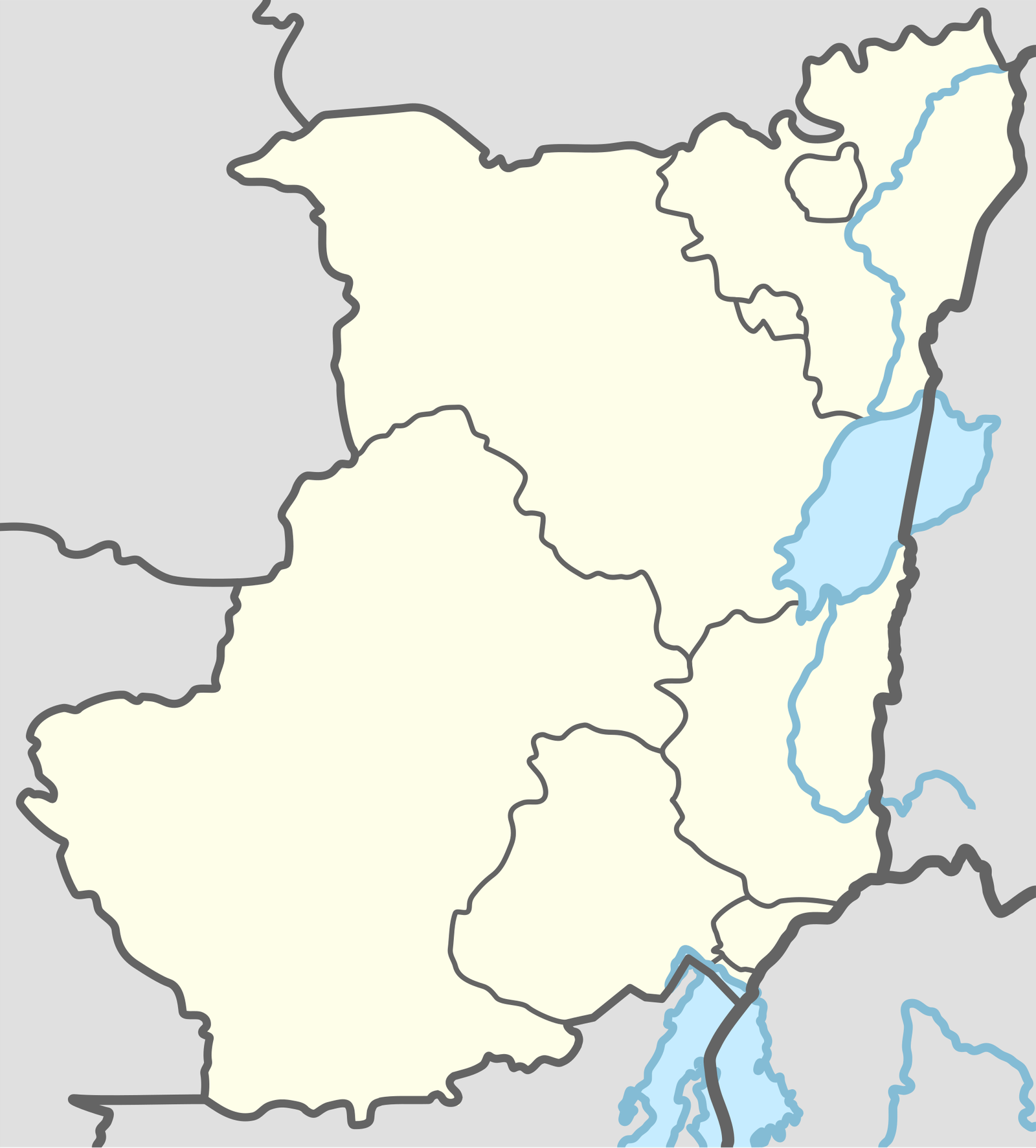 Carte de la province du Nord-Kivu
