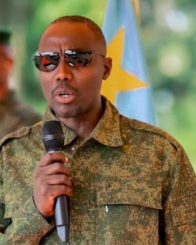 Général-Major Emmanuel Sultani Makenga, vice-président du Front et chef d’état-major de l’ARC
